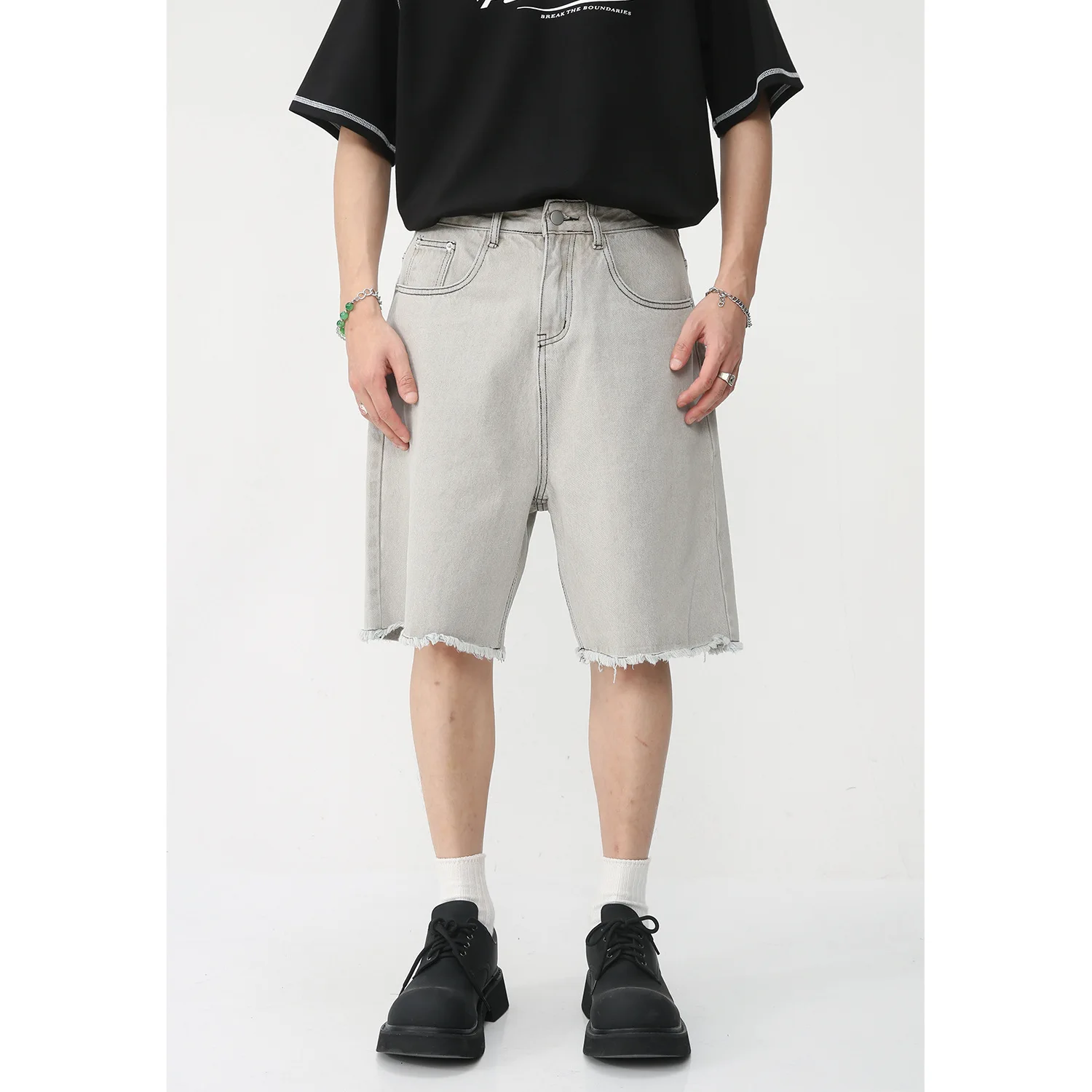 

Men hip-hop casual fashion men's High Street Retro Street clothing