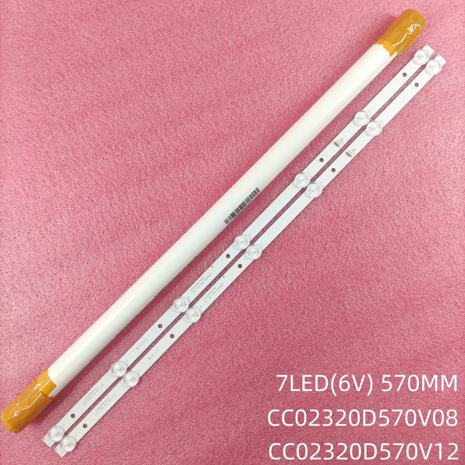 LED Backlight Strips For CC02320D570V02 32L 2X7 7S1P 20150609  H-LED32R403BT2 H-LED32R403ST2 Leben LE-LED32R282T2