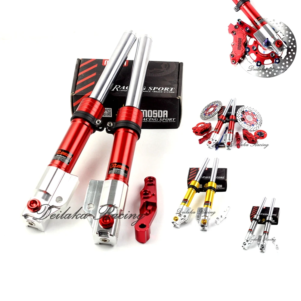 30 core 360/400mm Motorcycle Front fork Front Shock Absorbers For Honda Yamaha Scooter BWS VJR RSZ JOG Niu Electrical-Scooter