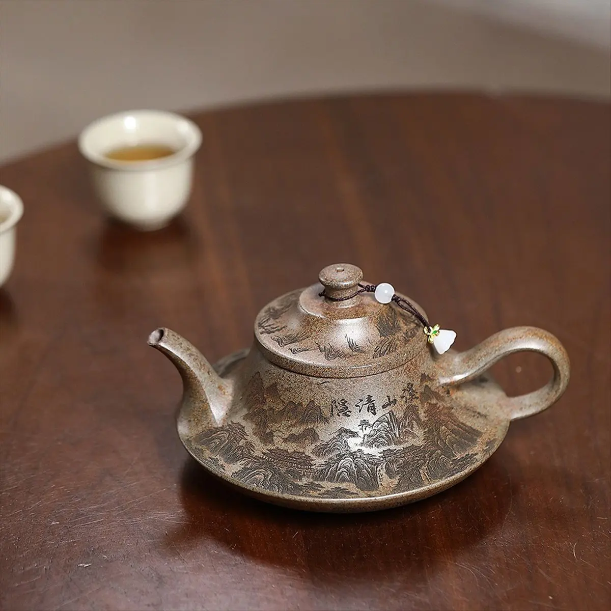 

A08I Clay Teapot, Ore, Agarwood Mud, Wood Burning, Cloud Furnace, Teapot, Teapot, Chinese Tea Set Ceramic Teapot