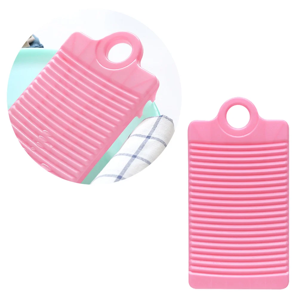 

Mini Pp Washing Board Non-Slip Durable Plastic Home Laundry Scrubbing Tool For Clothes Underwear Portable Water Saving