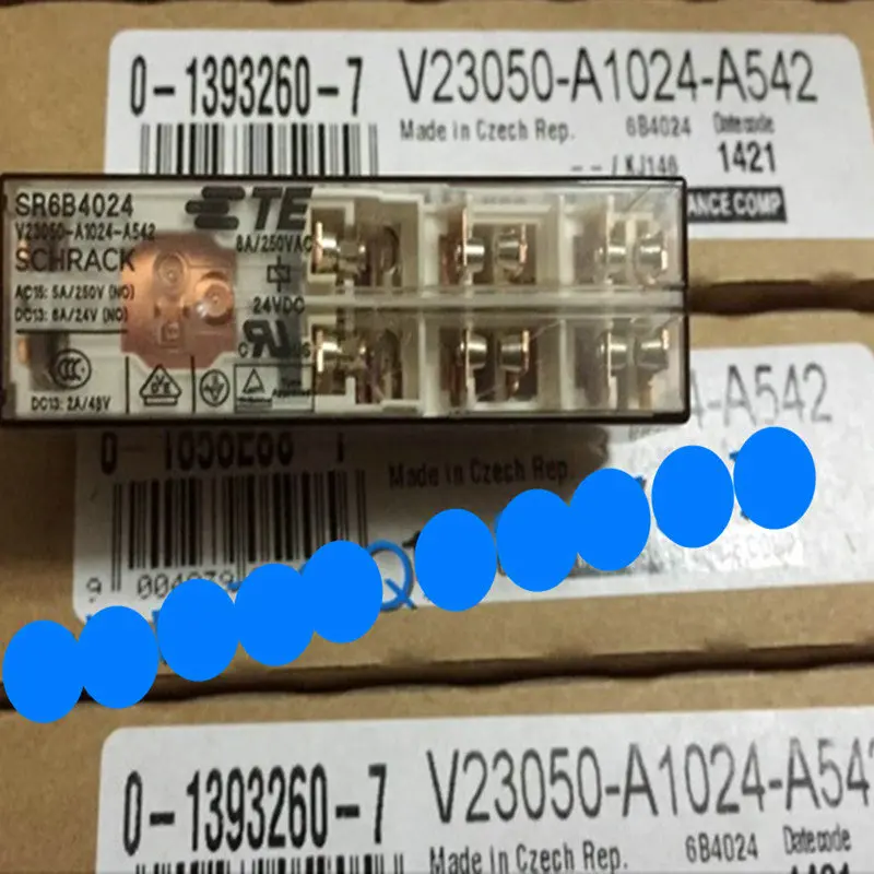 

5PCS TE V23050-A1024-A542 relay original 1393260-7