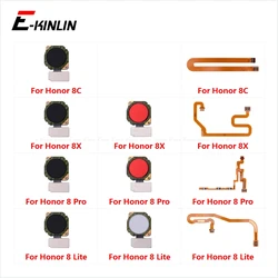 Touch ID Fingerprint Sensor Scanner Connector Flex Cable For HuaWei Honor 8X 8C 8 Pro Lite Back Home Return Button Key