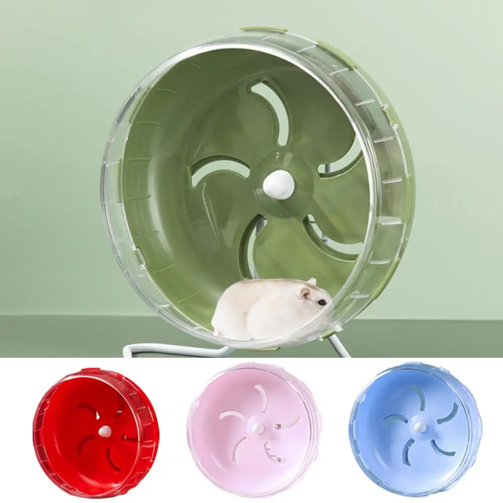 Entertainment Hamster Running Wheel Easy to Clean Relieve Boredom Durable Small Animal Hamster Guinea Pig Wheel Toy