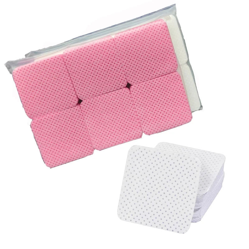 300 pcs Nail Polish Remover Wipes Nail Cleaning Pads, Non Woven Nail Pads for Women Girl Beauty Salon