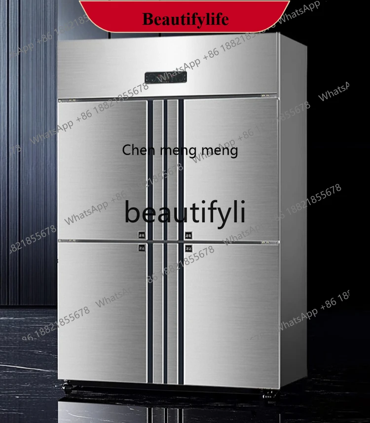 

AB02 Commercial Full Freezer Dual Temperature Cabinet Freezer Display Restaurant Freezer Large Capacity Kitchen Special Cabinet