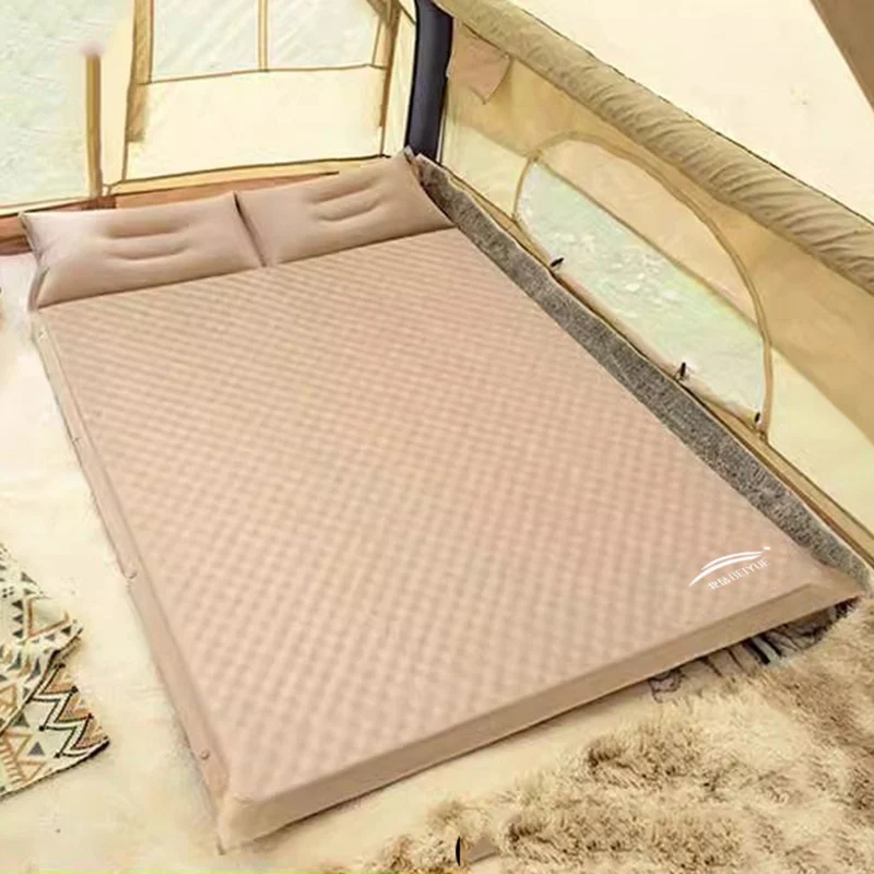 

Home Pump Inflatable Bed Portable Outdoor Modular Glamping Inflatable Bed Foldable Adult Divano Gonfiabile Balcony Furniture