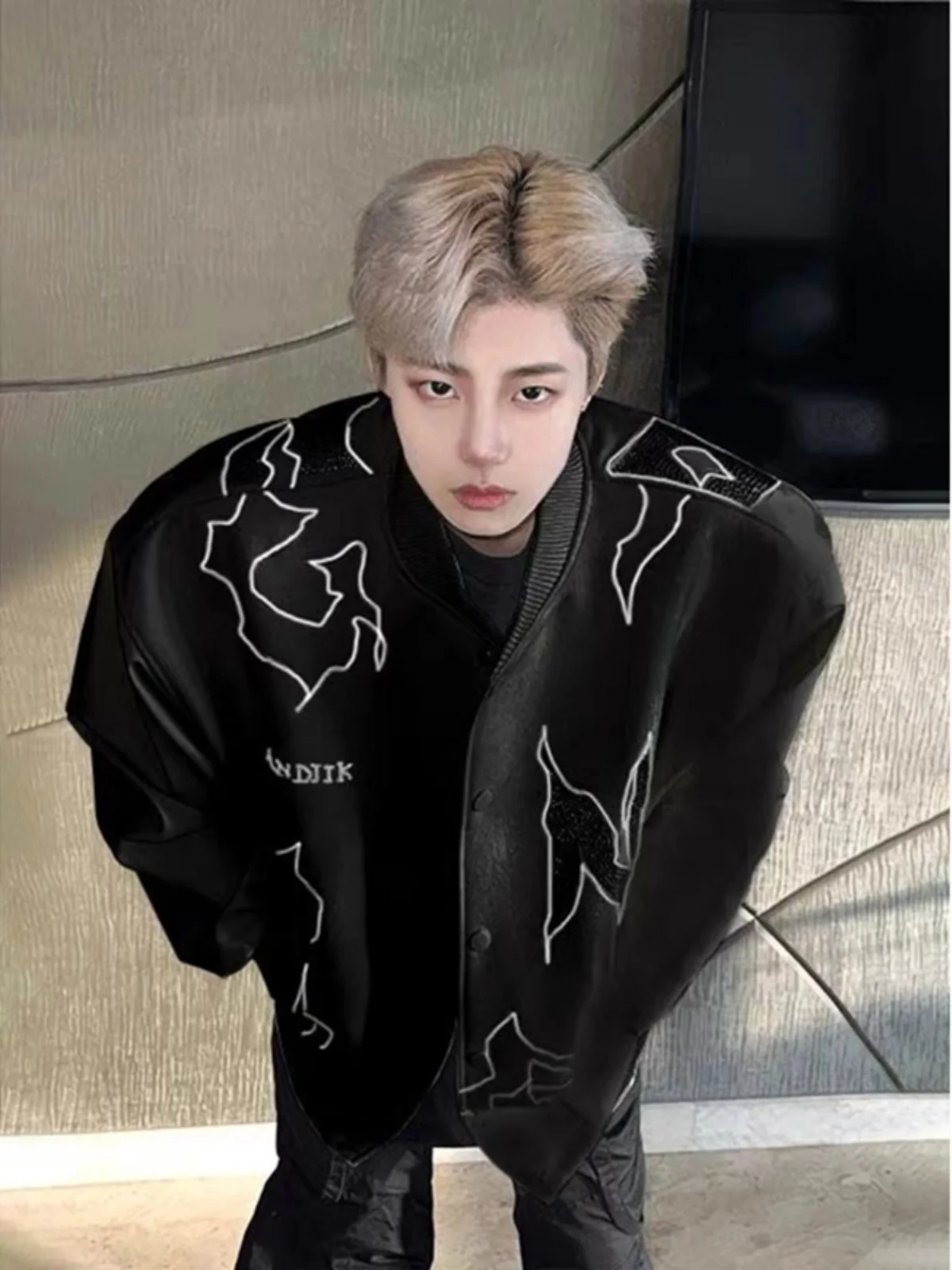 

Винтажный бейсбольный тюнер American High Street, мужской модный пилотный тюнер с высокой талией, осенний сезон, полиэфирная ткань