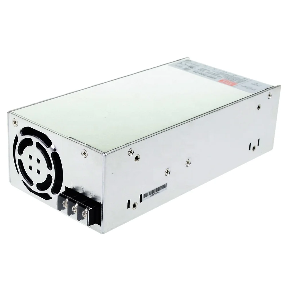 Mean Well HRPG-600-15 Switching Power Supply 600W with Remote Sense Control and PFC Function