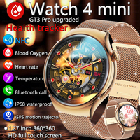 Smart Watch for Women AMOLED NFC Waterproof GPS Sport Trajectory Heart Rate Lady Health blood pressure Watch BT Call Smartwatch