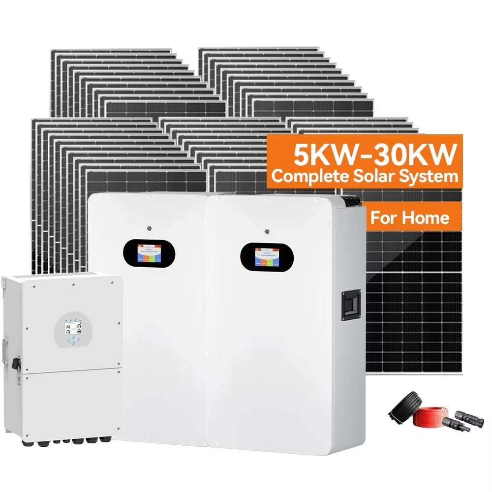 

Dawnice Complete Photovoltaic System Solar Kits 10Kw 20Kw 30Kw Roof Mounting Hybrid Solar Energy Storage System for Home