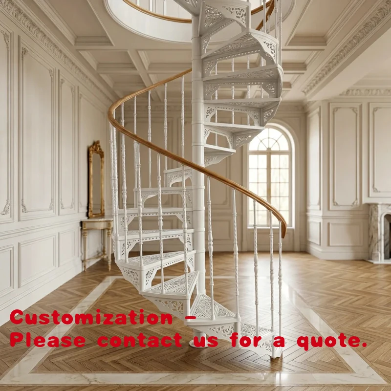 Maßgefertigtes Schmiedeeisen-Treppendesign für den Außenbereich