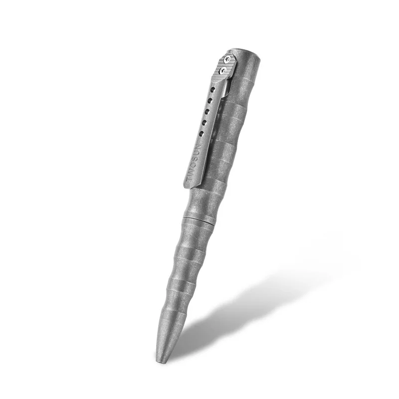 Men Women Ball-point Business Pen Titanium Alloy Tactical Pen  Bolt Portable Signing G2 Refill Multifunctional Broken Window EDC - view 4