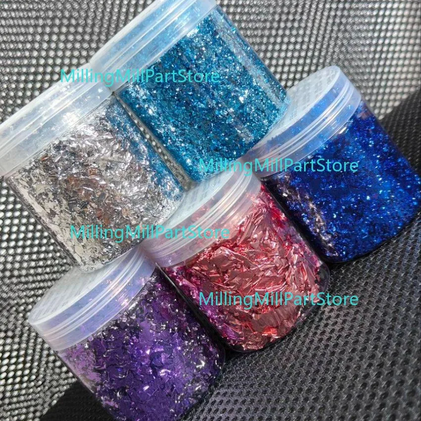 hot ！！！Carbon Fiber DIY Chopped Carbon Fiber Short Cut Forging Plastic Color Glitter Chips Pieces 2024 NEW