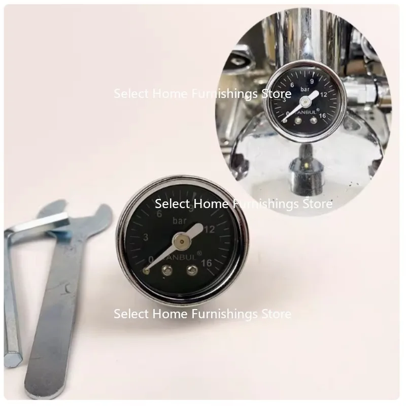 

Suitable for E61 Semi-automatic Coffee Machine Brewing Head Pressure Gauge Thermometer Modification Accessories