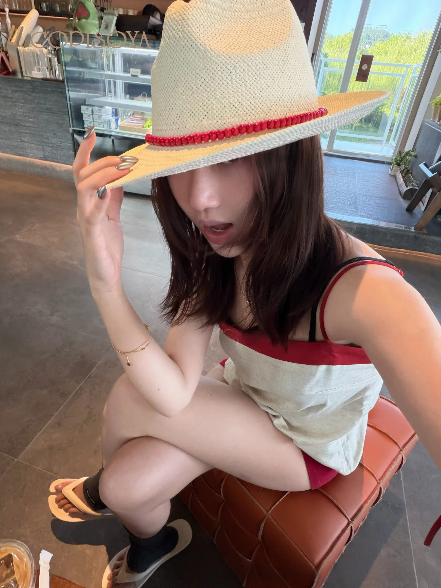 copisoya-bridal-beach-hat-women's-straw-woven-sun-hat-summer-travel-casual-wide-brim-hat-adjustable-band-breathable-hat