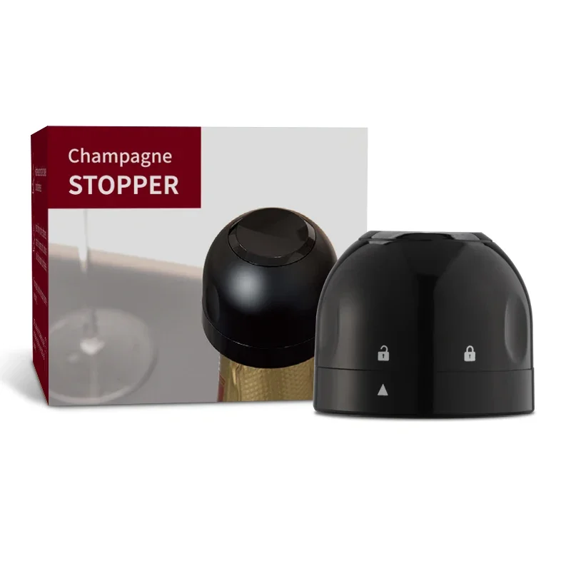 

1/2Pcs Vacuum Red Wine Bottle Cap Stopper Silicone Sealed Champagne Bottle Stopper Reusable Retain Freshness Wine Plug Bar Tools