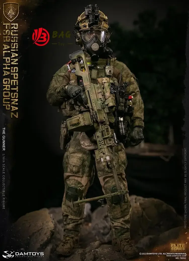 1/6 Action Figures model  DAMTOYS DAM78092 RUSSIAN SPETSNAZ FSB ALPHA GROUP new Spare parts