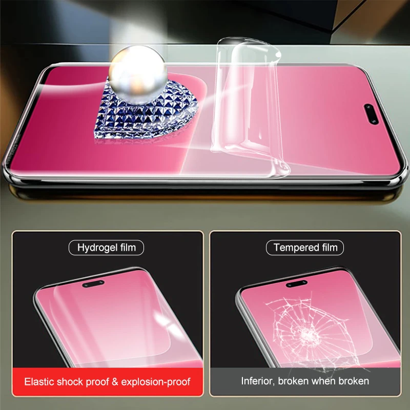 4in1 Hydrogel Film Screen Protector For Xiaomi 13 Lite Lens Protection Glass Xiomi 13 Lite 13Lite mi13 Light 6.55inch Soft Films