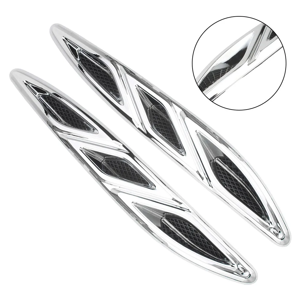 

20811309 2811310 Front Hood Vents Grille Trim Set Compatible with For Buick For Verano 2012 2016 Front Left Right Side