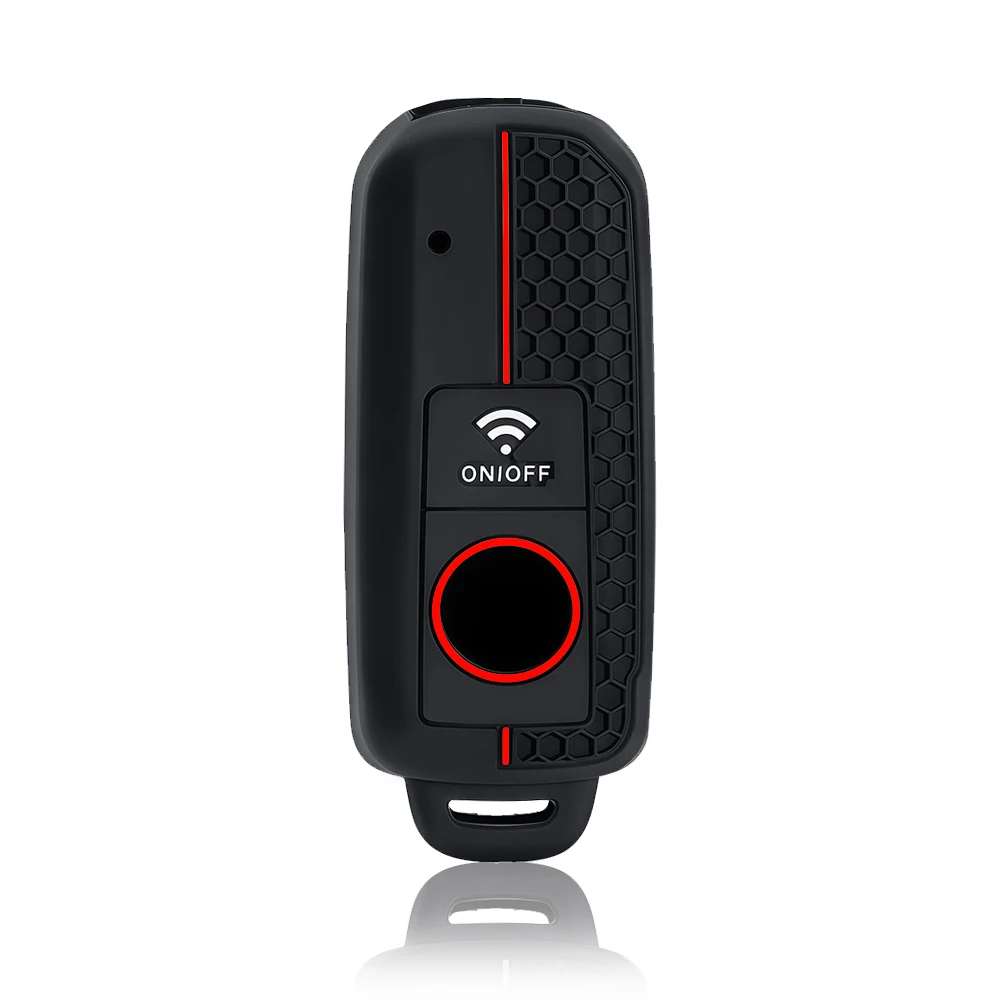 Silicone Motorcycle Remote Smart Key Case cover Fob For Yamaha TMAX530 TMAX560 2017-2023