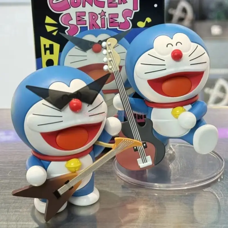 Echte 52toys Doraemon Blind Box Concert Robot Kat Pop Figuur Kinderen Speelgoed Decoratie Verjaardag Kerstcadeau Speelgoed Voor Meisjes