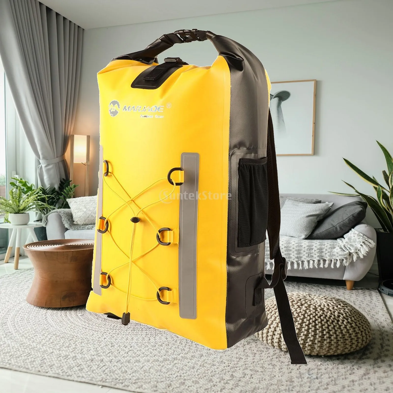 30l-屋外防水バッグトレッキングドライバッグ防水バックパック釣りフローティングロールトップスポーツバッグ漂流防水バッグ