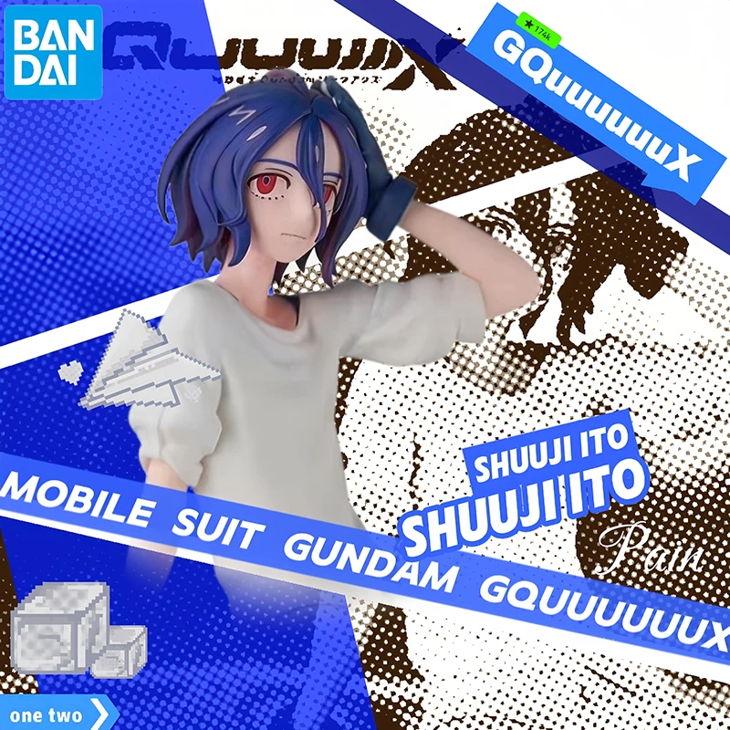 

Genuine BANDAI NAMCO Mobile Suit Gundam GQuuuuuuX Shuuji Ito in stock PVC Figure Collector Figurine Toys Superb craftsmanship
