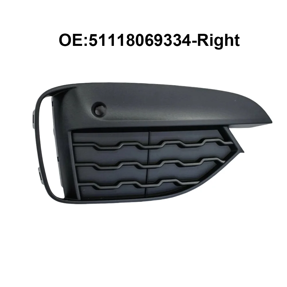 الجبهة اليسرى اليمنى مصباح الضباب غطاء مصبغة لسيارات BMW ل X6 F16M Sport 2015 2018 ملحق لتحسين الحماية والجماليات #3