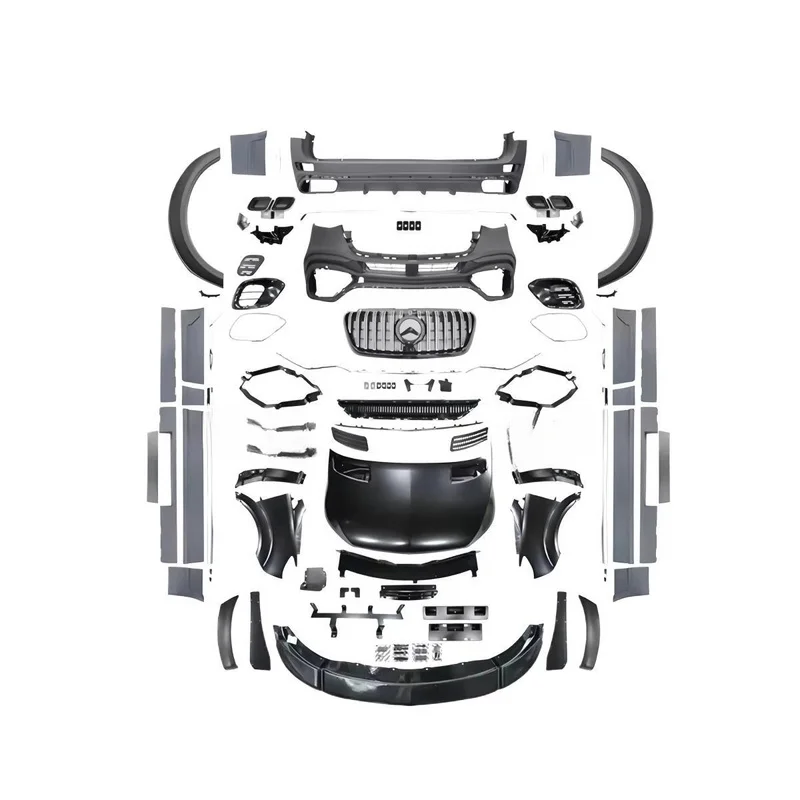 For Mercedes Benz W906 2007 Upgrade To W907 Full Body Kit Bumper Exterior Replacement Parts