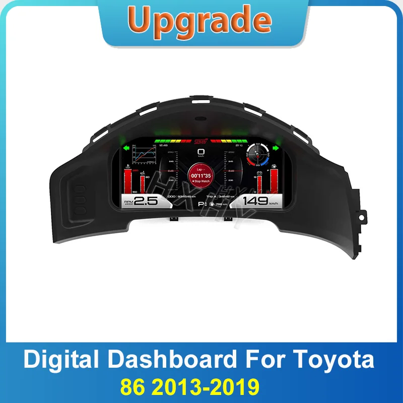 2026 Latest Original Car Digital LINUX Instrument Cluster LCD Speedmeters For Toyota 86/Subaru BRZ 2013-2019 Dashboard player