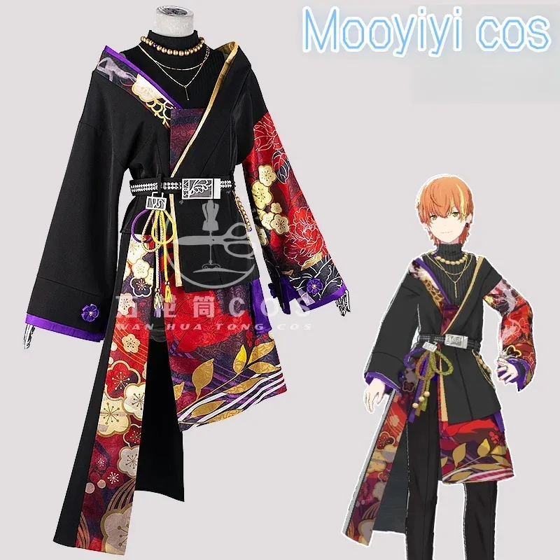 

Newly Shinonome Akito Cosplay Costume for Halloween Christmas Role Playing Party Comic Game PJSK Size S-XL New Mooyiyi