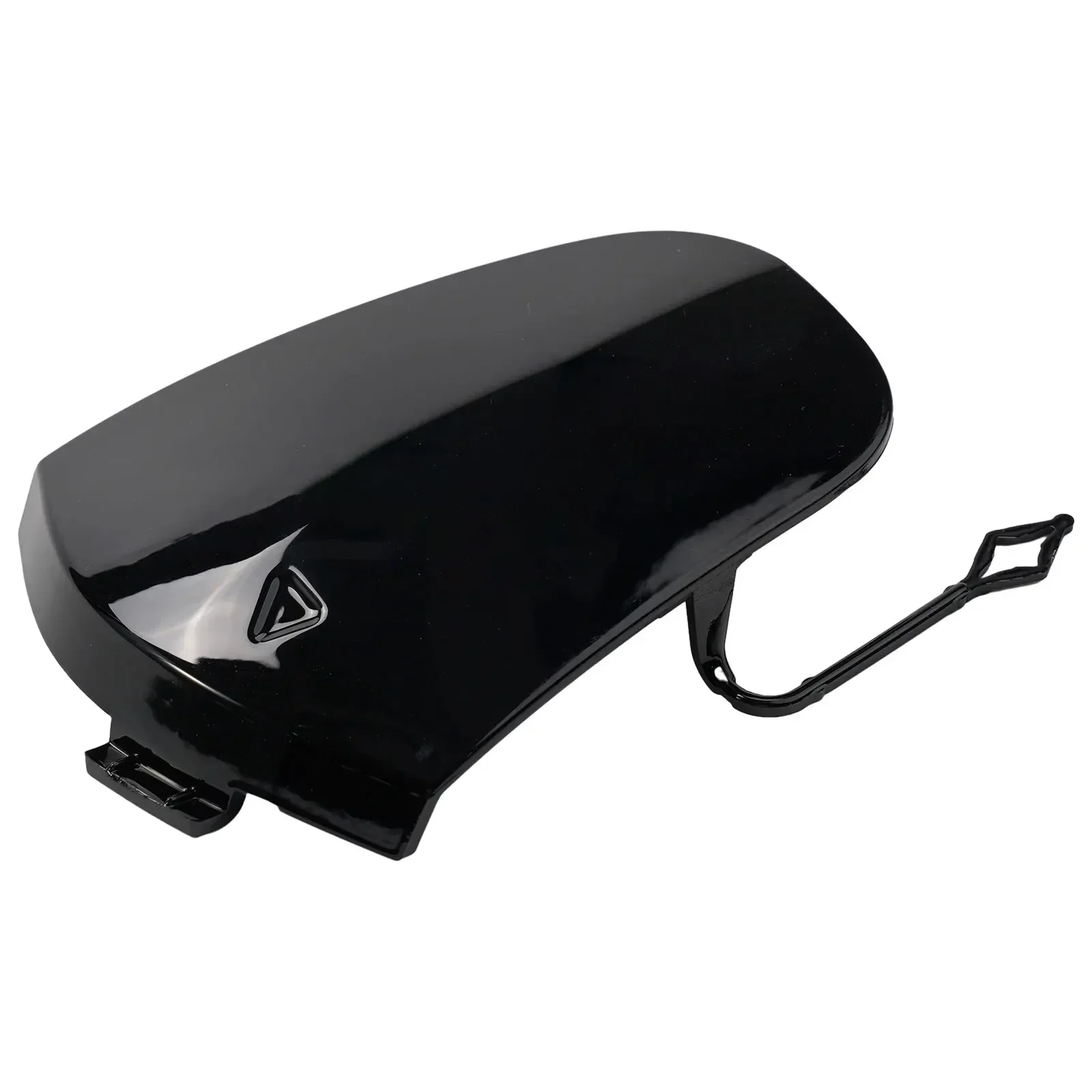 Gloss Black Front Bumper Tow Hook Eye Cover Cap Black Plastic Tow Hook Cover For MINI For CLUBMAN F54 2014-2017 51117376447