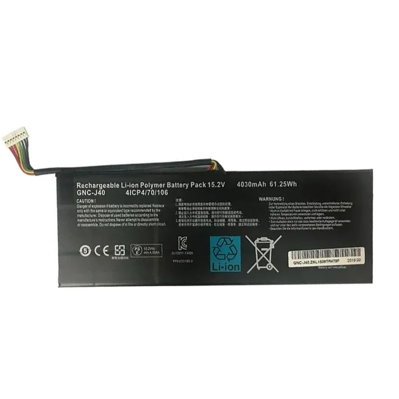 LMDTK New GNC-J40 961TA013F Laptop Battery For GIGABYTE P34F P34G P34K P34W V2 V3 V5 V7 Series 15.2V 4030mAh 61.25WH