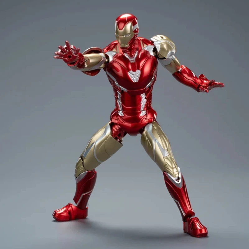 Boîtes aveugles de la série Fanle Infinity Saga: figurines de boîte aveugle de construction de modèles Iron Man Spider-Man et Patriot, cadeau parfait pour les garçons