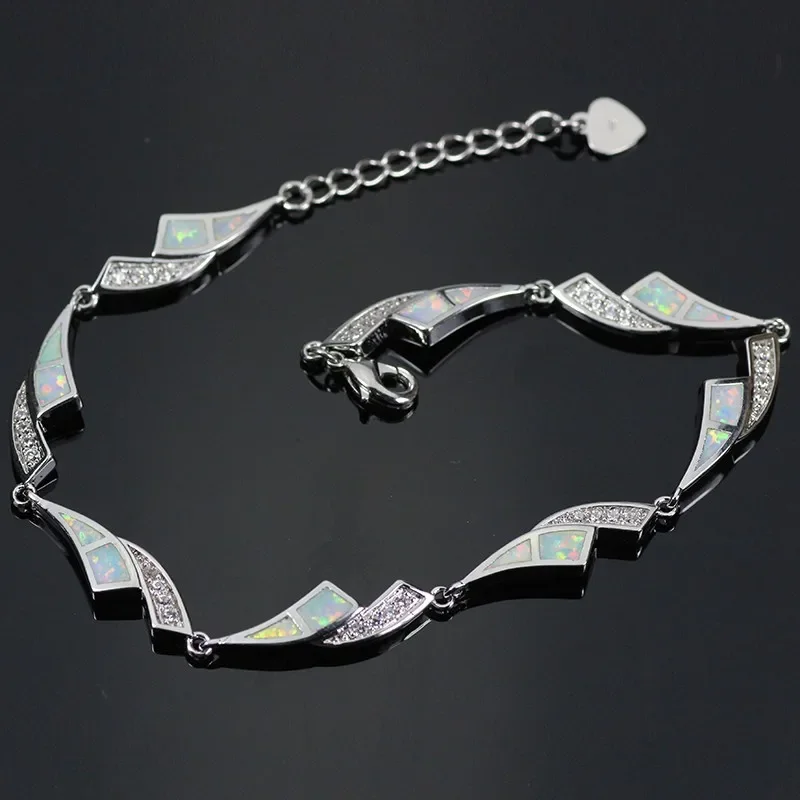 

JLB-161 New White Opal Bracelets Fashion Jewelry Bracelets For Women