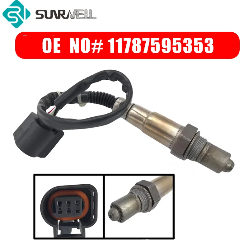 

11787595353 New Lambda Probe O2 Oxygen Sensor For BMW 1 3 7 Series Mini Cooper 2011 2012 2013 2014 2015 2016 11787595353