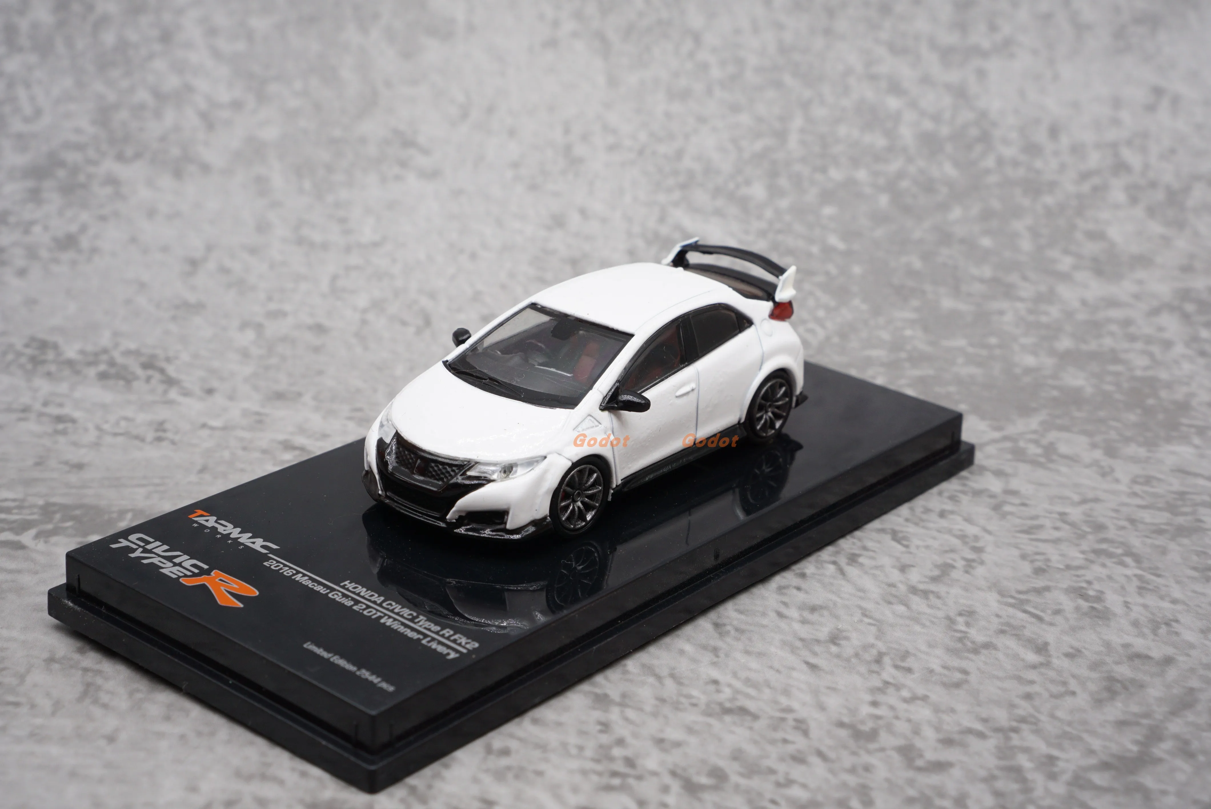 1:64 Honda CIVIC FK2 alloy model car gift