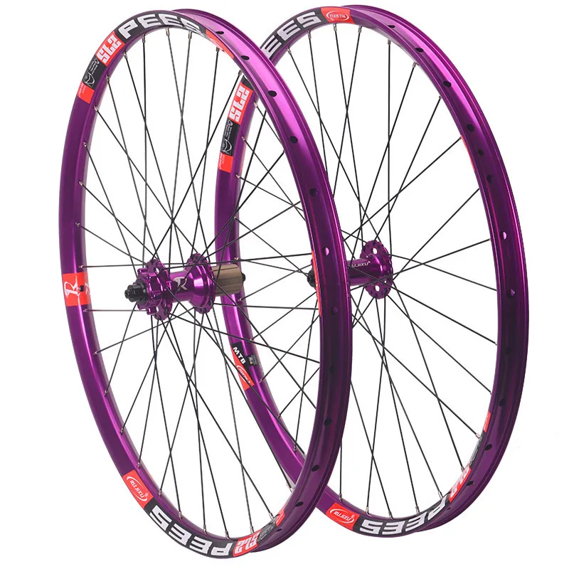 RUJIXU Mountain wheel on 26/27.5/29 inch wheels 32H bike mountain wheel set