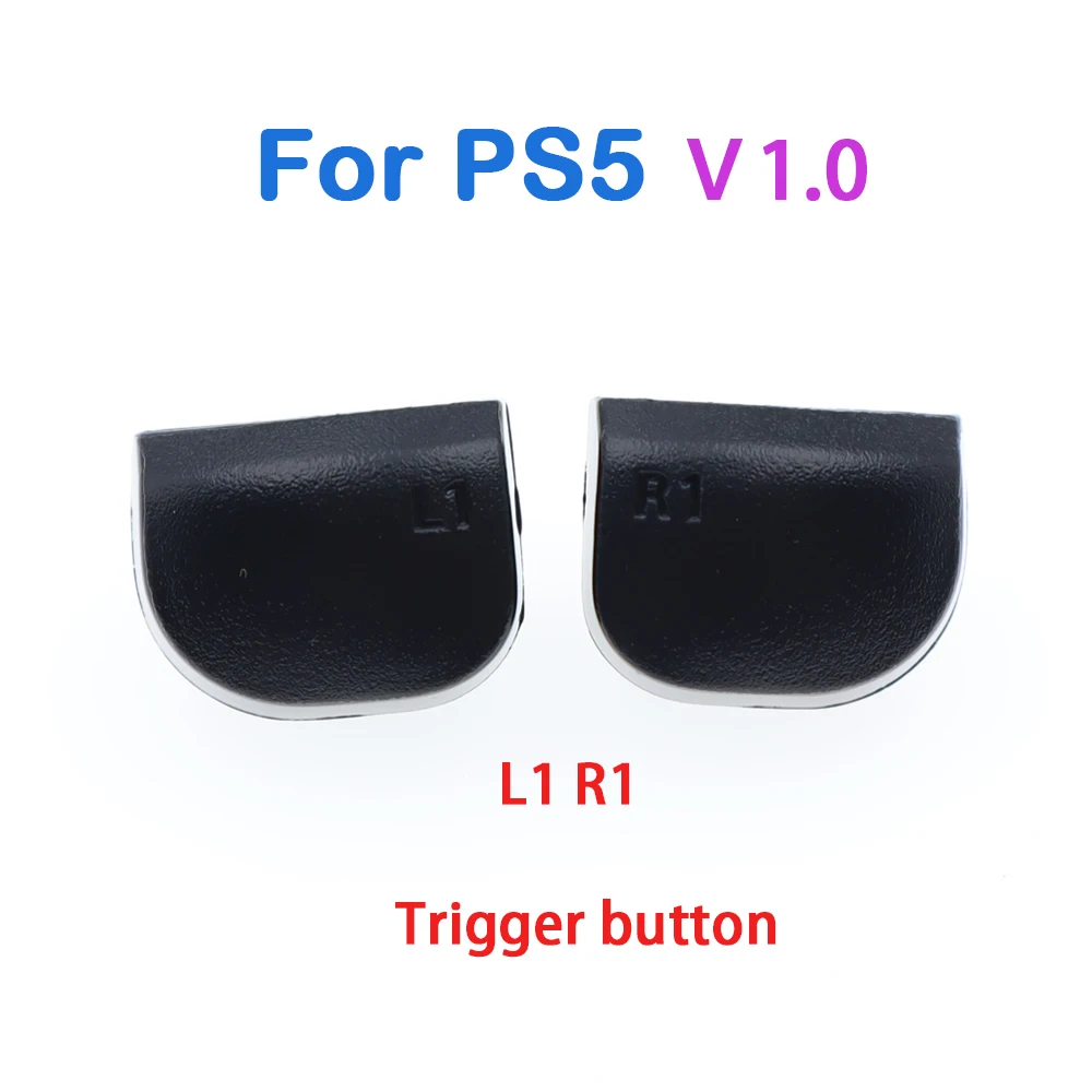 PS5 V1 V2 V3 BDM-010 020 030 컨트롤러 게임 키 L1 R1 L2 R2 트리거 버튼 (스프링 회전 샤프트 및 지지대 포함)