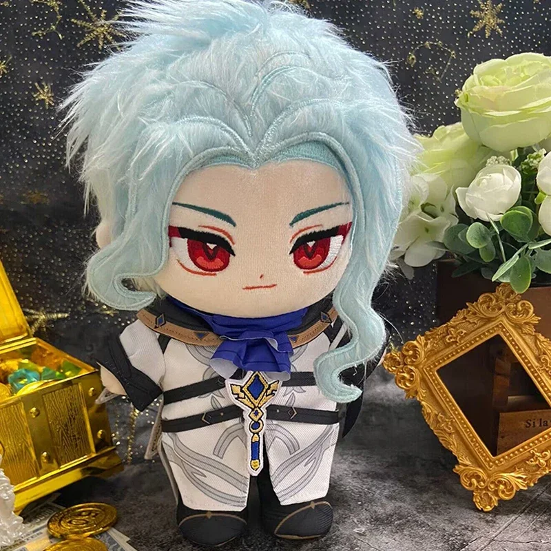 Anime Game Genshin Impact II Dottore The Doctor Plush Doll Stuffed Toy Plushies Chothes Dress Up Clothing Cartoon Figure Toys