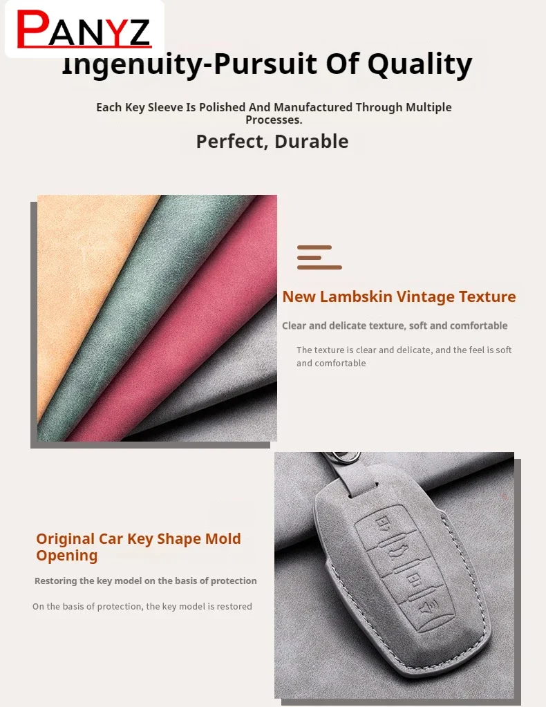 Car Key Case Cover Shell Holder Protector For Trumpchi GAC GS4 GM8 GA3 GA6 SGS7 GA4 GS5 GS3 Empow J11 J12 J13 J14 J15 Legend GS8