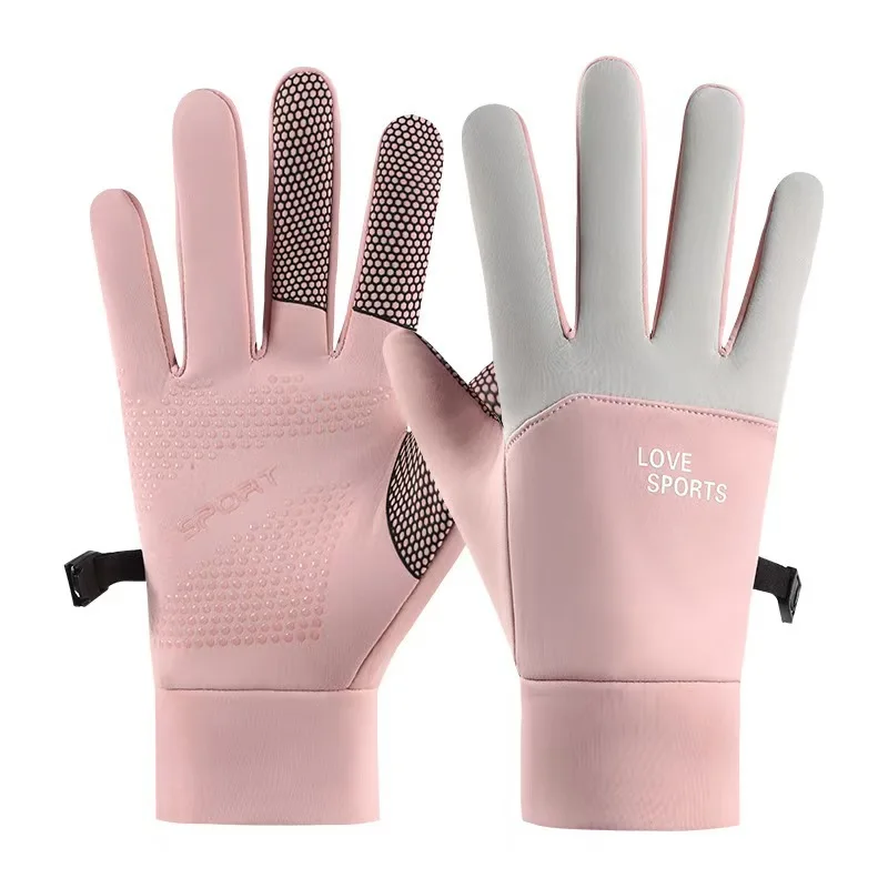 Warm Gloves for Men and Women for Autumn and Winter Cycling, Anti Slip Touch Screen with Thick Velvet and Anti Cold Gloves