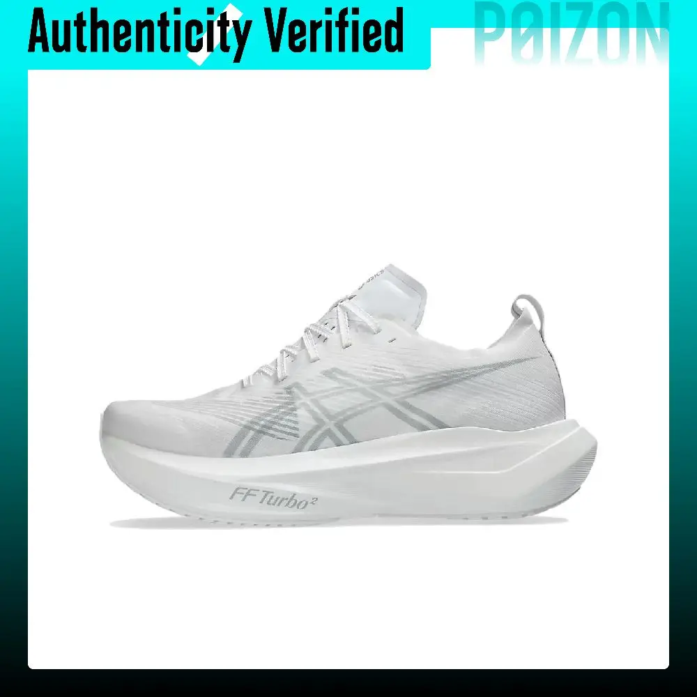 ASICS MEGABLAST Classic And Versatile Breathable Low top Long Distance Running Sprint Running Shoes Unisex White 1013A170-100
