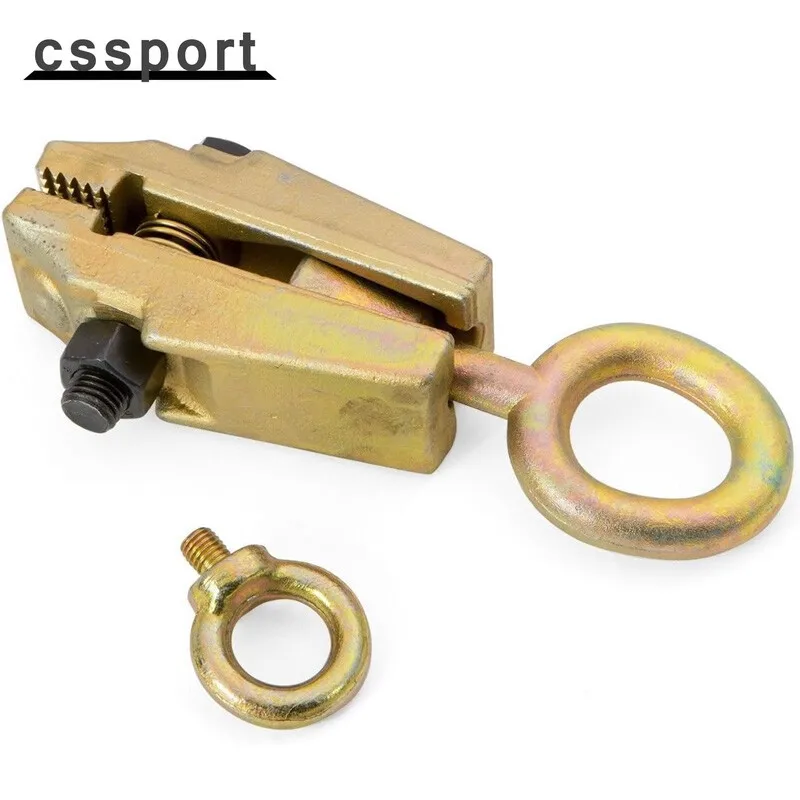 

5-тонный 2-сторонний инструмент для ремонта кузова автомобиля, тянущий зажим, съемник вмятин рамы, самозатягивающийся