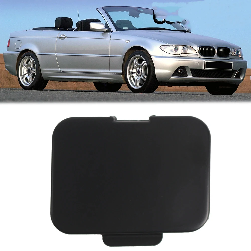 For BMW 3 Series E46 1999 2006 Standard Bumper Car Front Tow Hook Eye Cover Cap Flap Durable Auto Exterior Replacement Accessory
