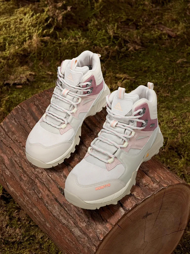 Women's Hiking Shoes Rainstorm Waterproof Anti-skid Outdoor Camping High Top Casual Walking Shoes Breathable Hiking Shoes