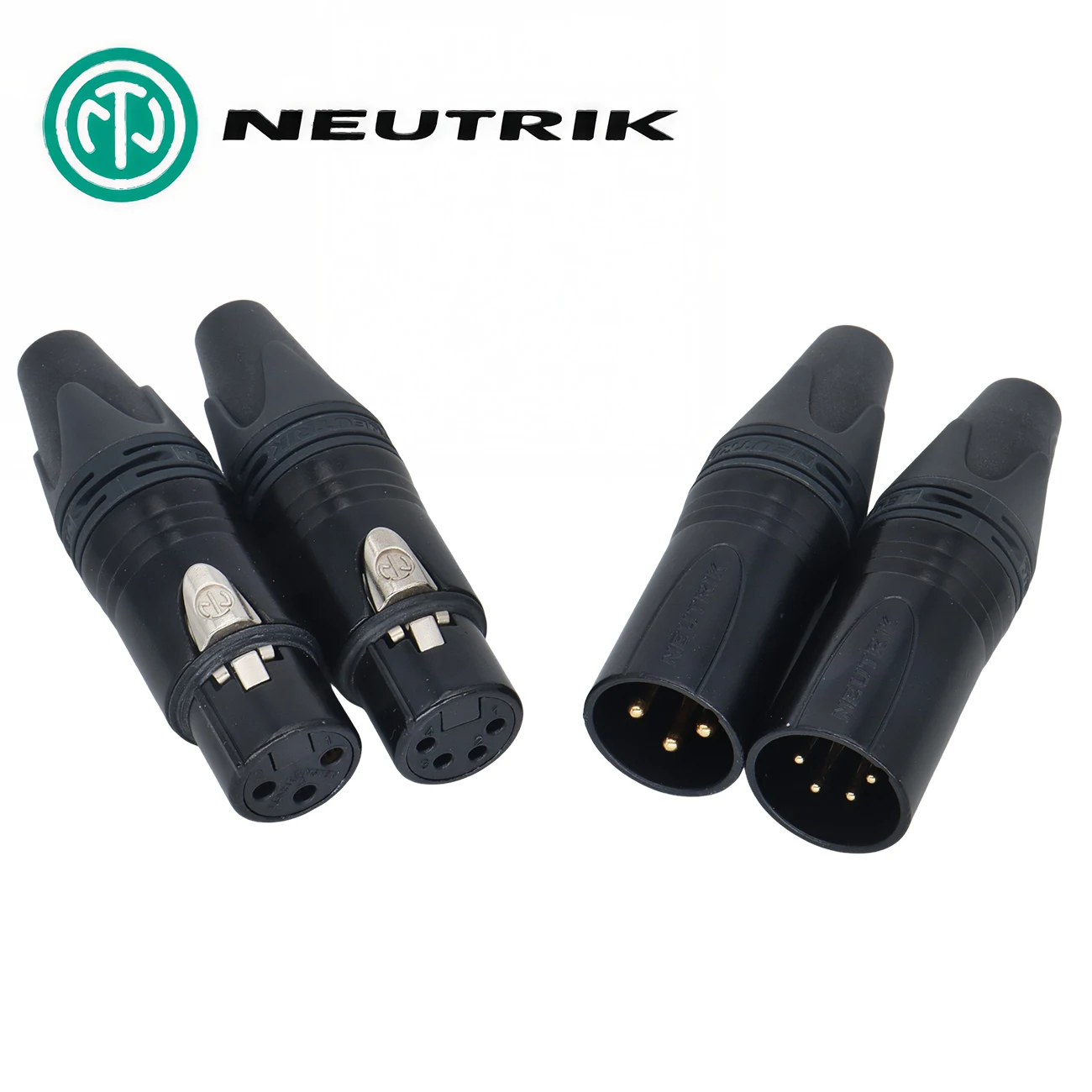 Neutrik NC4MXX-B ,NC4FXX-B, NC3MXX-B, NC3FXX-B,Power Cable Connector,Mic/Camera Audio  Plug, XLR 3Pin 4Pin Connector