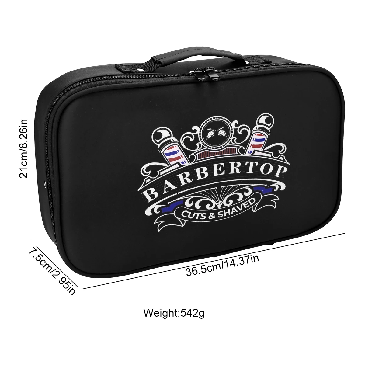 Barber Electric Clipper Bag Salon Hairdressing Tool Storage Bag Carrying Travel Shaver Organizer Trimmer Holder Bag