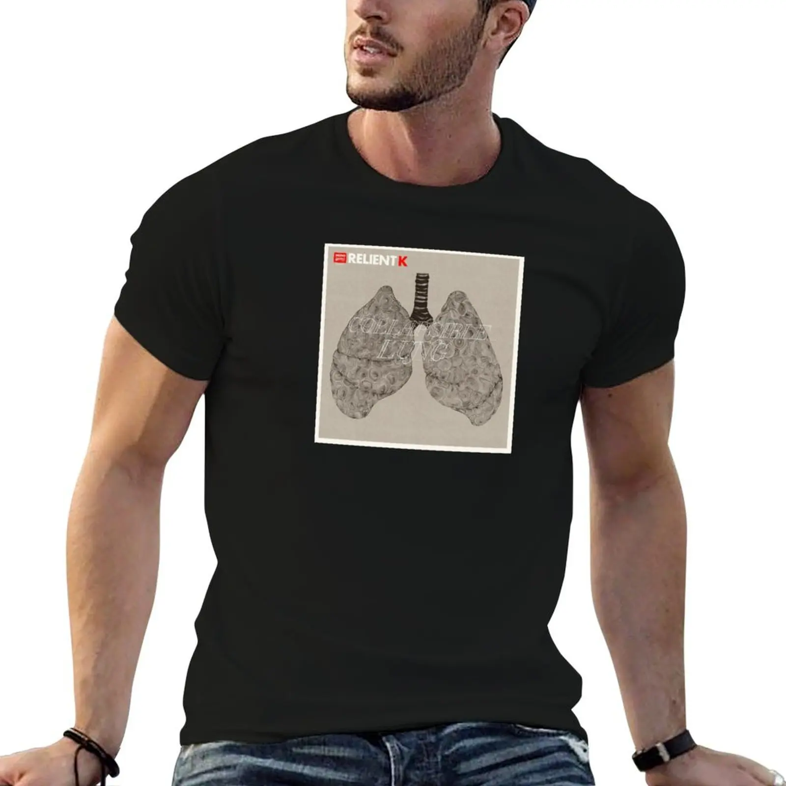 

Relient K - Collapsible Lung T-Shirt hippie clothes graphic t shirt vintage funny t shirts for men